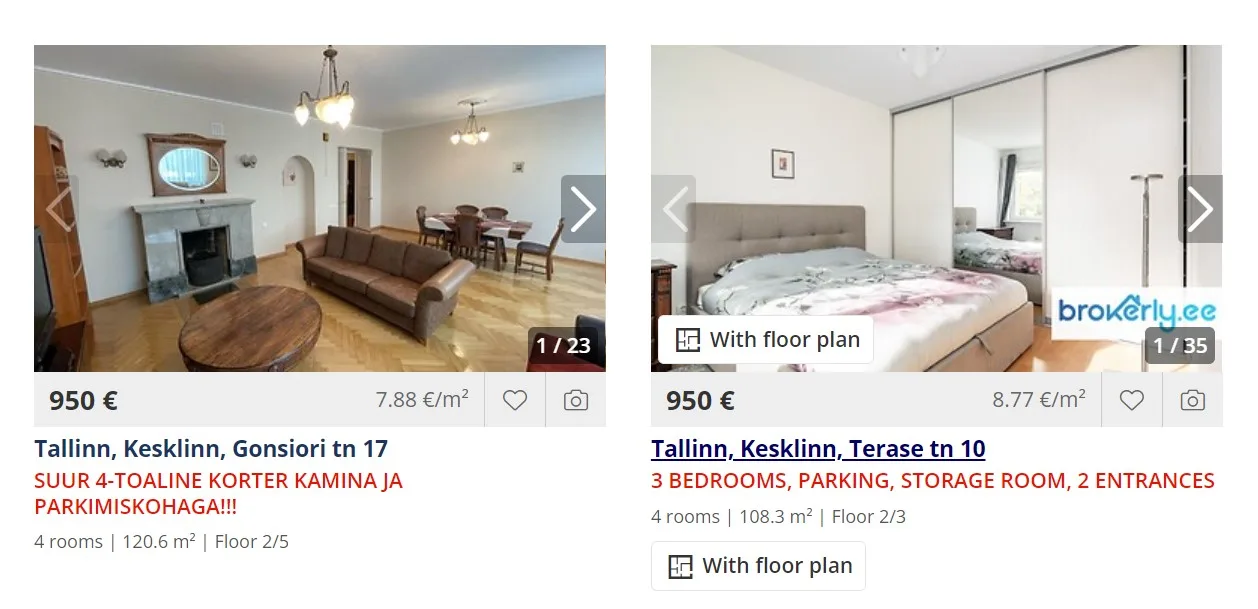 Read more about the article How much is an apartment in Tallinn ? (rent Nov 2023)